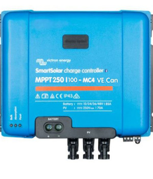 Controller încarcare solara SmartSolar MPPT 12/24/48VDC 250/100-MC4 VE.Can 100A