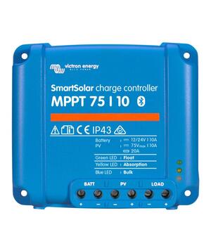 Controller încarcare solara SmartSolar MPPT 12/24VDC 75/10 10A