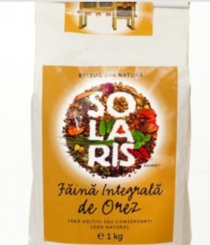 Faina integrala de orez Solaris 1 kg