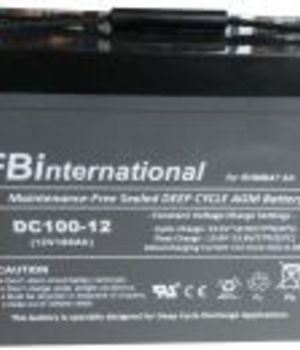Acumulator solar Rombat/FBInternational AGM 12V-100Ah